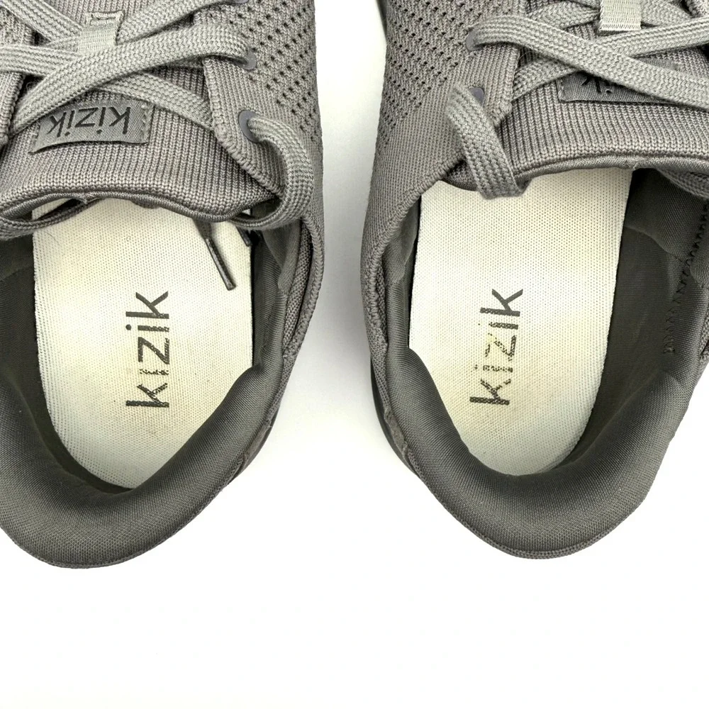 EUC Kizik Men's 14 Wide Women's 15.5 Wide Gray Hands Free Sneakers